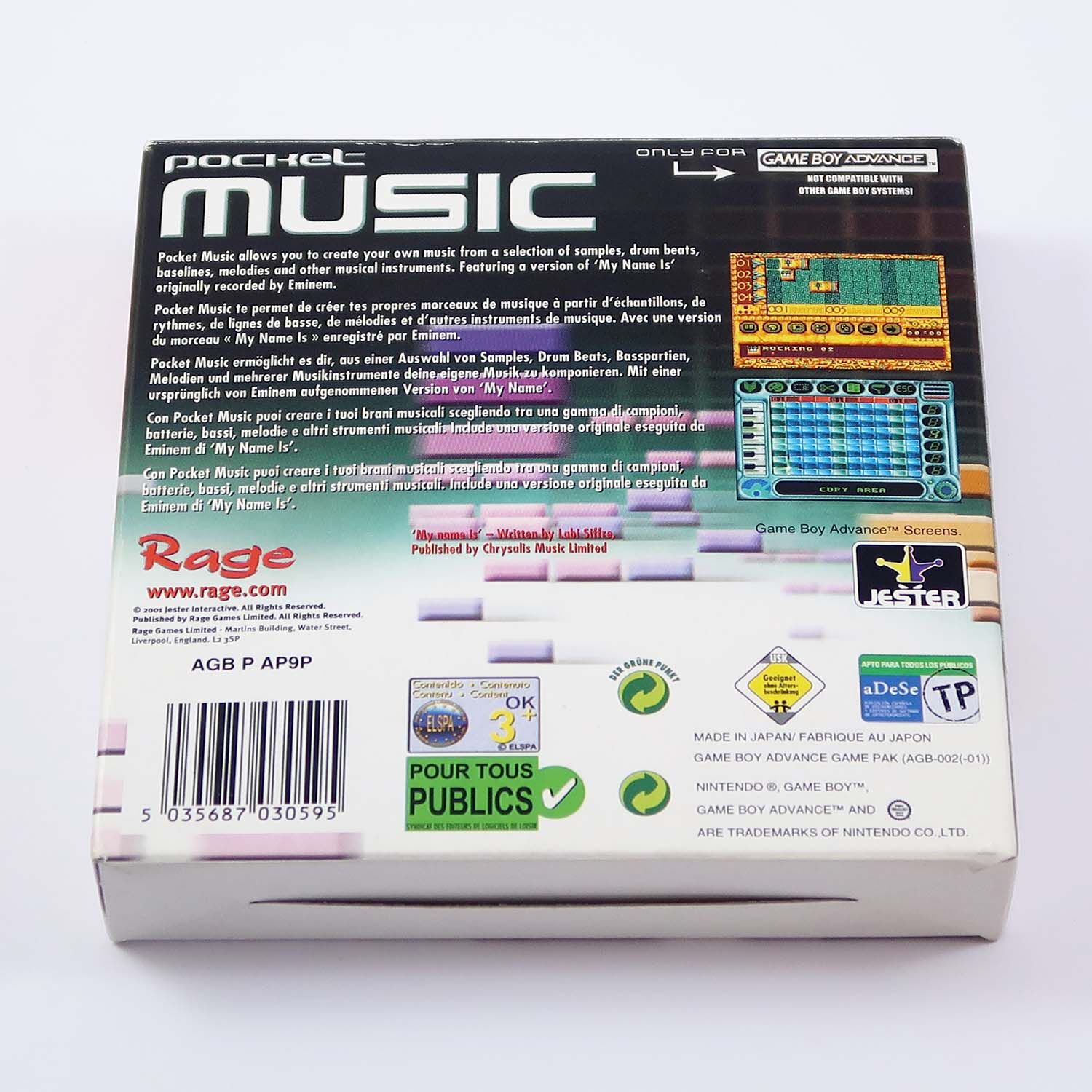 Pocket Music - GBA