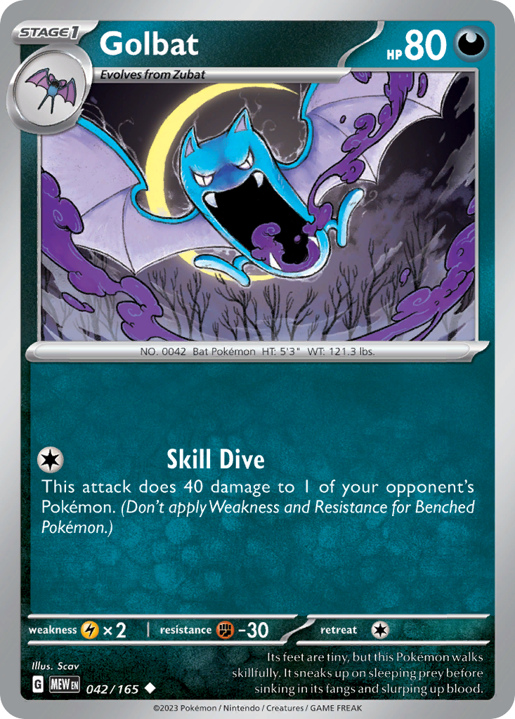 Golbat - 042/207 - EN