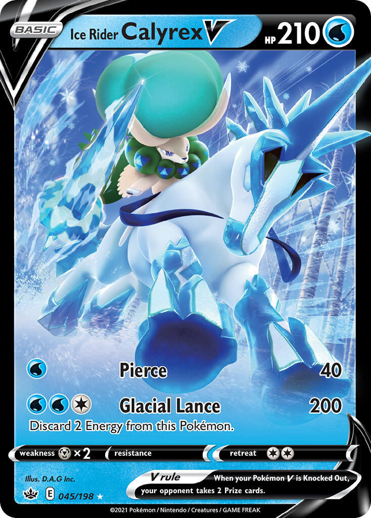 Ice Rider Calyrex V - 045/198 - EN Ice Rider Calyrex V - 045/198 - EN