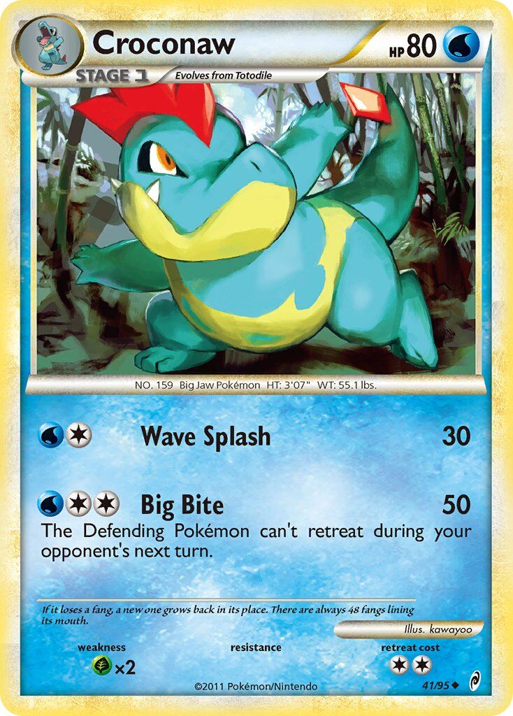 Croconaw - 41/95 - EN Croconaw - 41/95 - EN