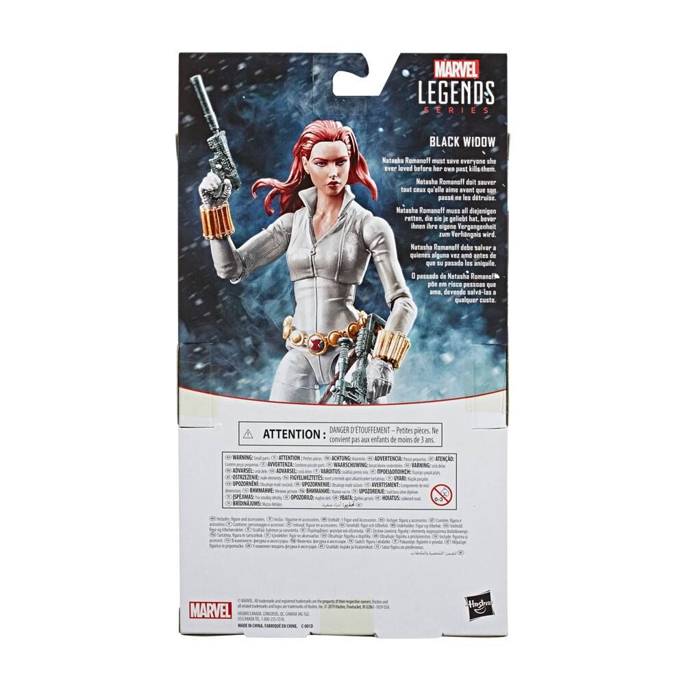Marvel Legends Series Actionfigur Black Widow White Suit Deadly Origin 15 cm
