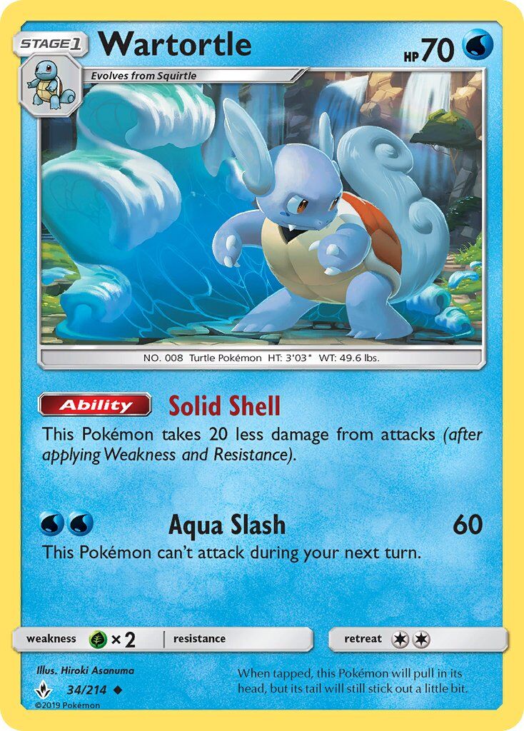 Wartortle - 34/214 - EN Wartortle - 34/214 - EN