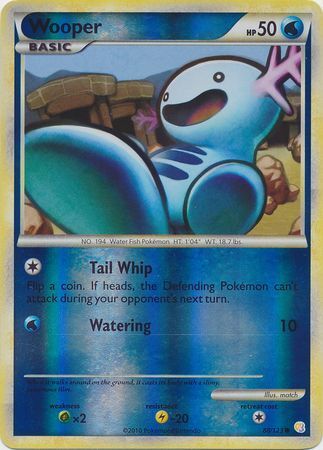 Wooper - 88/123 - Reverse Holo - EN