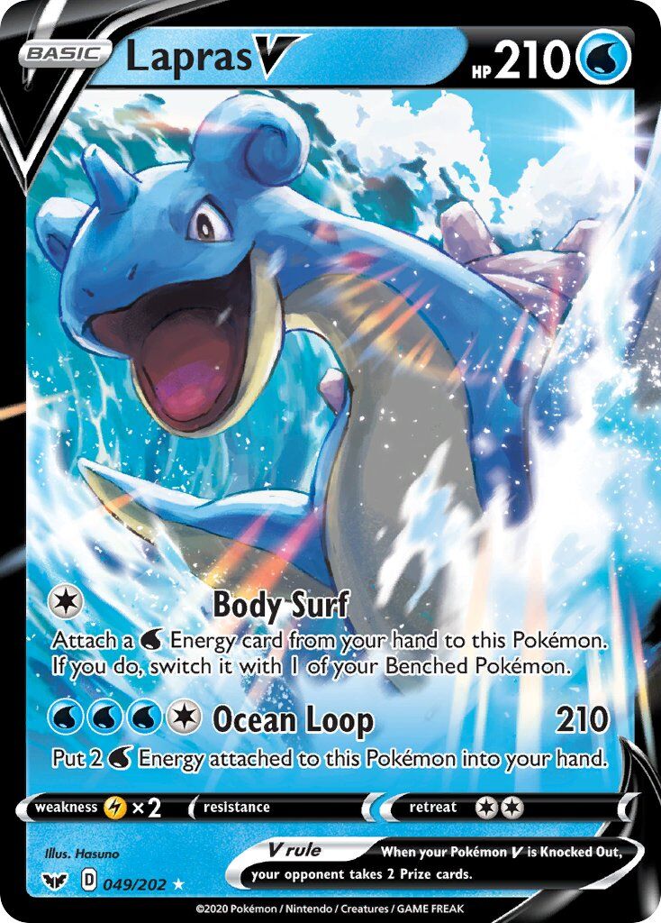 Lapras V - 049/202 - EN