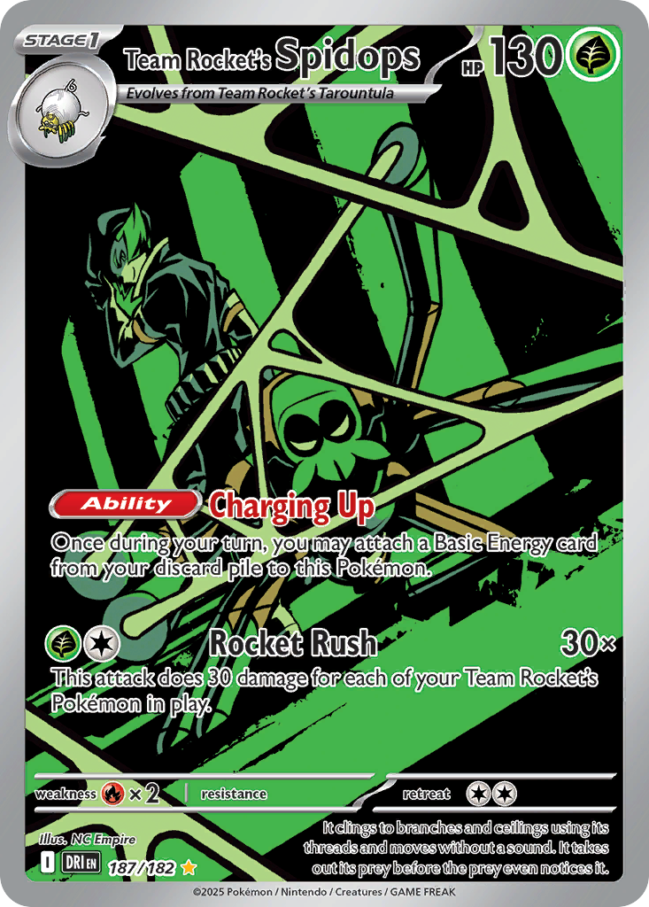 Team Rocket’s Spidops - 187/182 - EN Team Rocket’s Spidops - 187/182 - EN