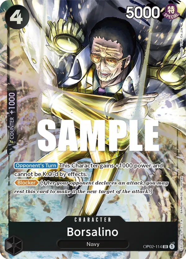 Borsalino - OP02-114 - Alternate Art - EN
