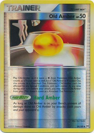 Old Amber - 89/99 - Reverse Holo - EN