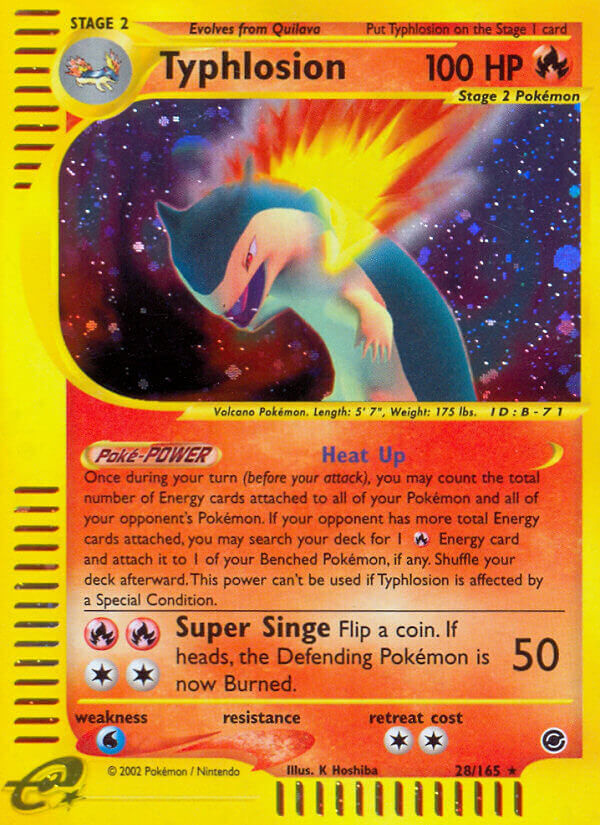 Typhlosion - 28/165 - Holo Rare - EN