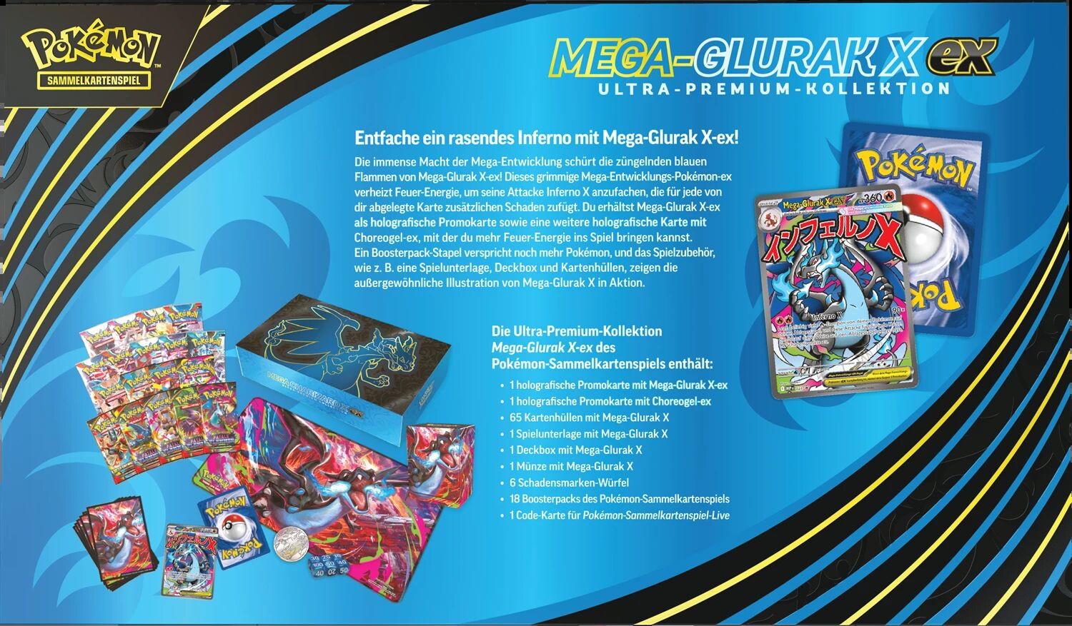 Mega Charizard Ultra Premium Collection - DE
