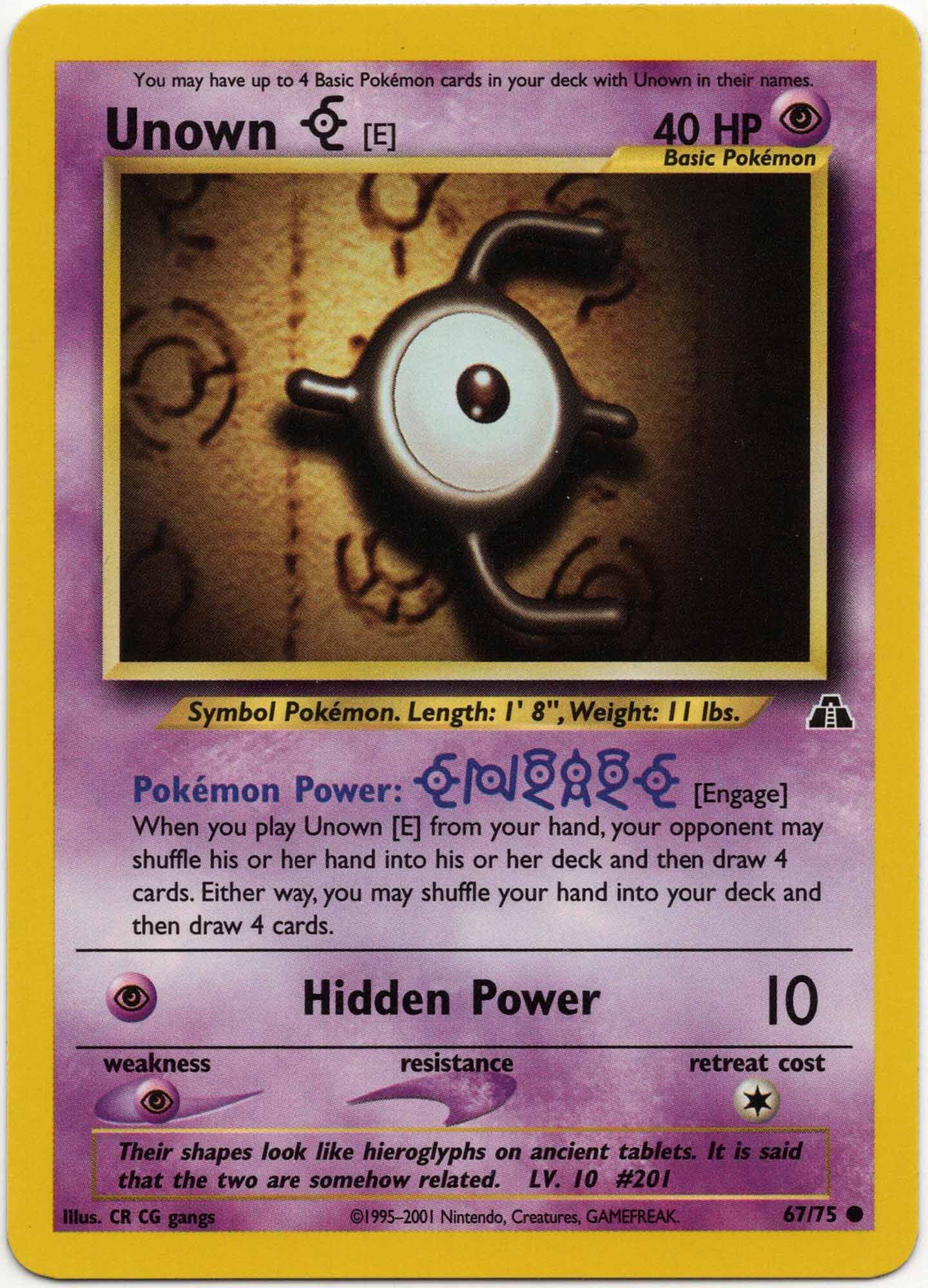 unown-e-67-75-pok-mon-tcg Unown E - 67/75 - Pokémon TCG