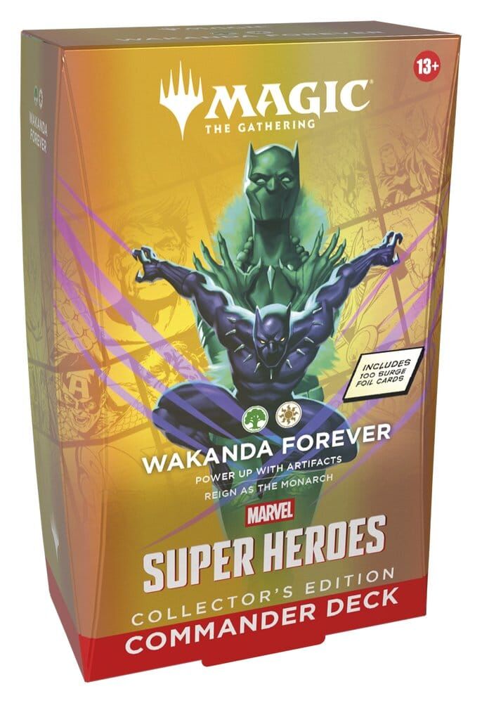 Magic the Gathering Marvel Super Heroes Collector's Edition Wakanda Forever - EN Magic the Gathering Marvel Super Heroes Collector's Edition Wakanda Forever - EN