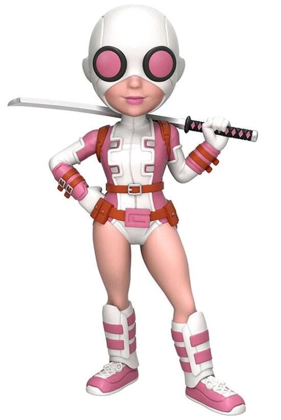 Marvel Comics Rock Candy Vinyl Figur Gwenpool Summer Convention Exclusive 13 cm Marvel Comics Rock Candy Vinyl Figur Gwenpool Summer Convention Exclusive 13 cm
