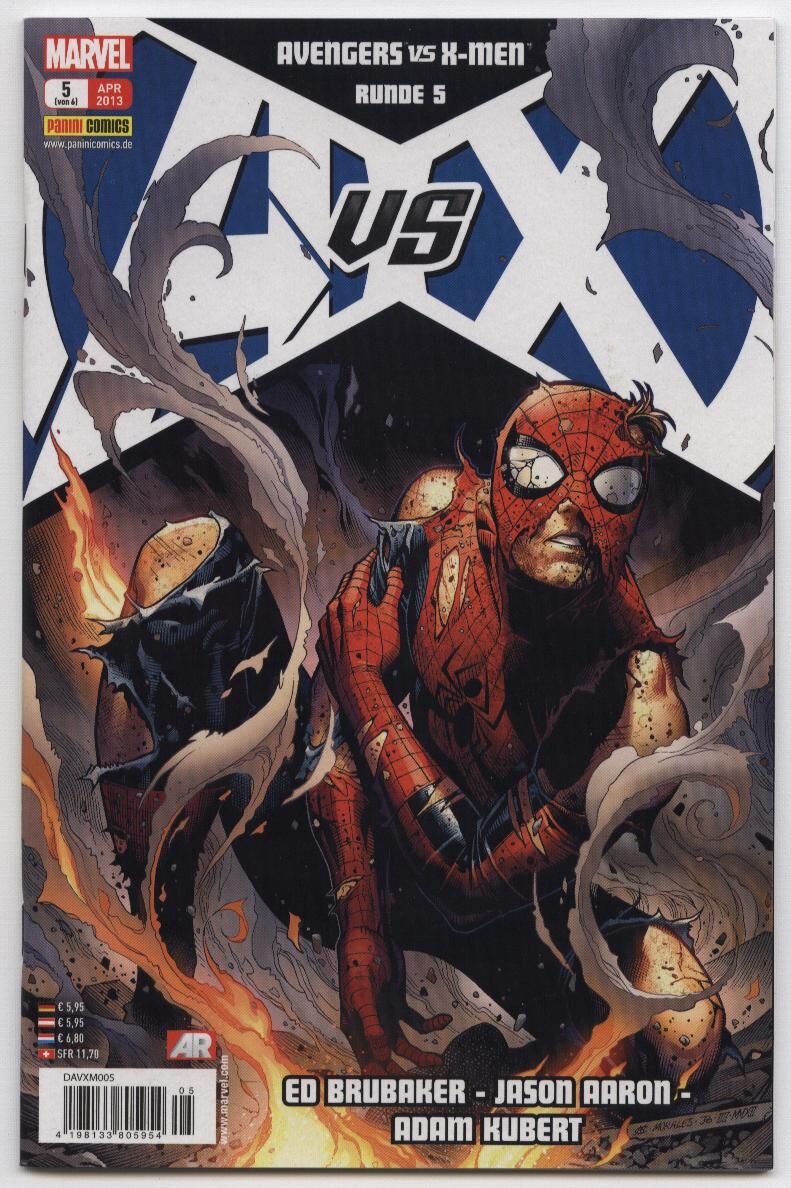 Avengers vs X-Men AVX #1-6 komplett