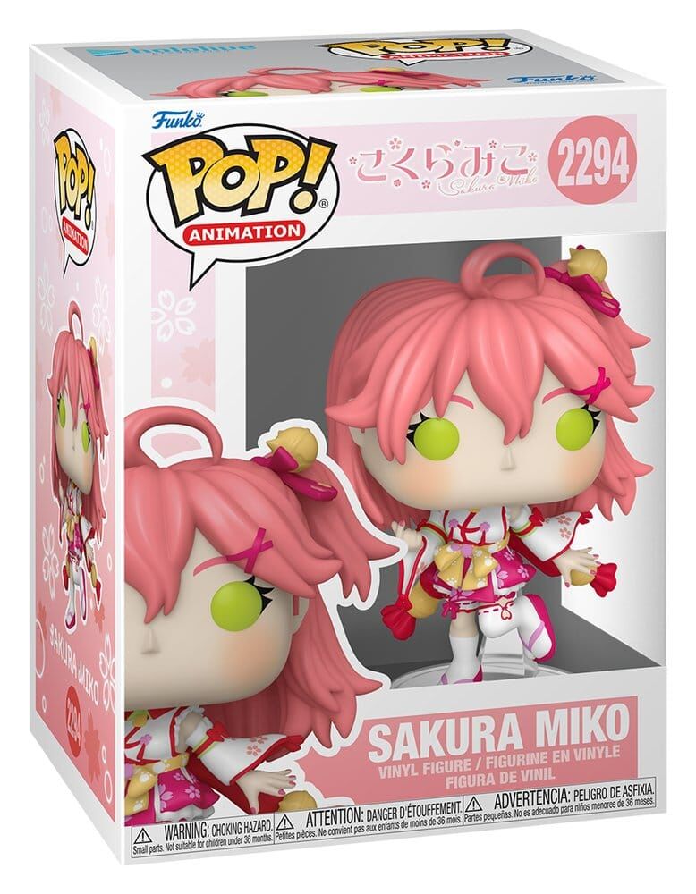 Hololive POP! #2294 Animation Vinyl Figur Sakura Miko 9 cm