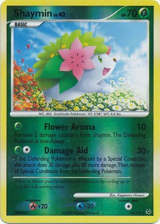 Shaymin - 14/127 - Reverse Holo - EN