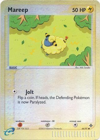Mareep - 64/97 - Reverse Holo - EN Mareep - 64/97 - Reverse Holo - EN