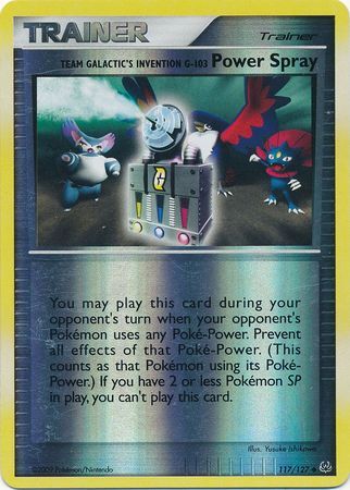 Team Galactic’s Invention G-103 Power Spray - 117/127 - Reverse Holo - EN