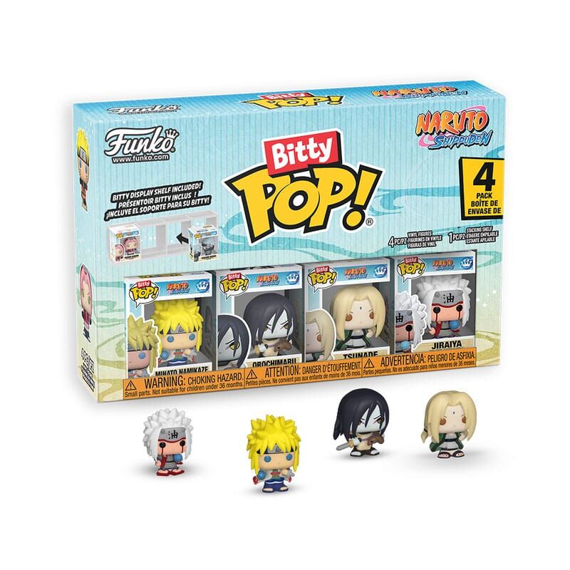Naruto Shippuden Bitty POP! Vinyl Figuren 4er-Pack Team 2 2,5 cm Naruto Shippuden Bitty POP! Vinyl Figuren 4er-Pack Team 2 2,5 cm