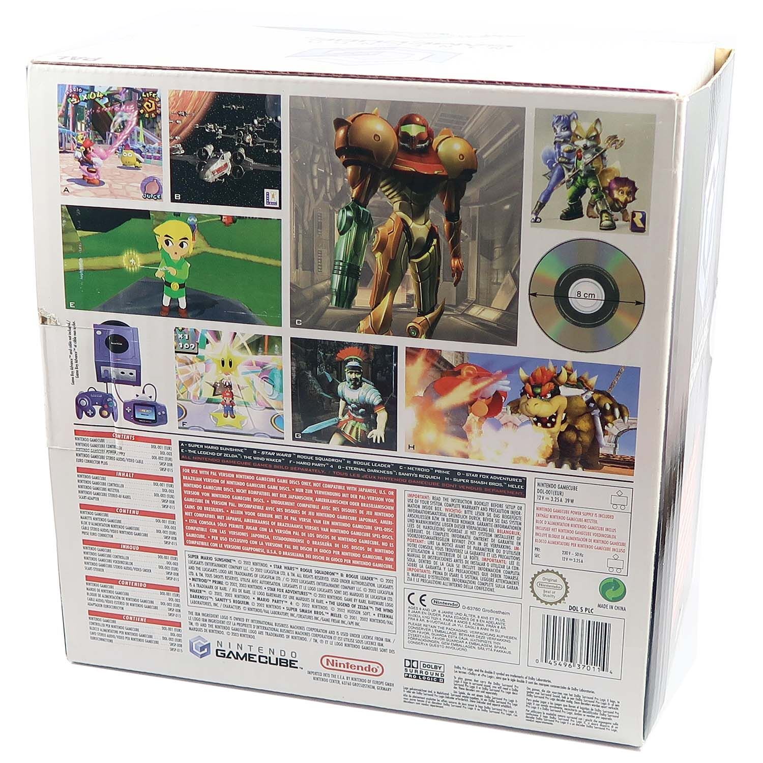 Nintendo Gamecube Konsole Silber (mit OVP)