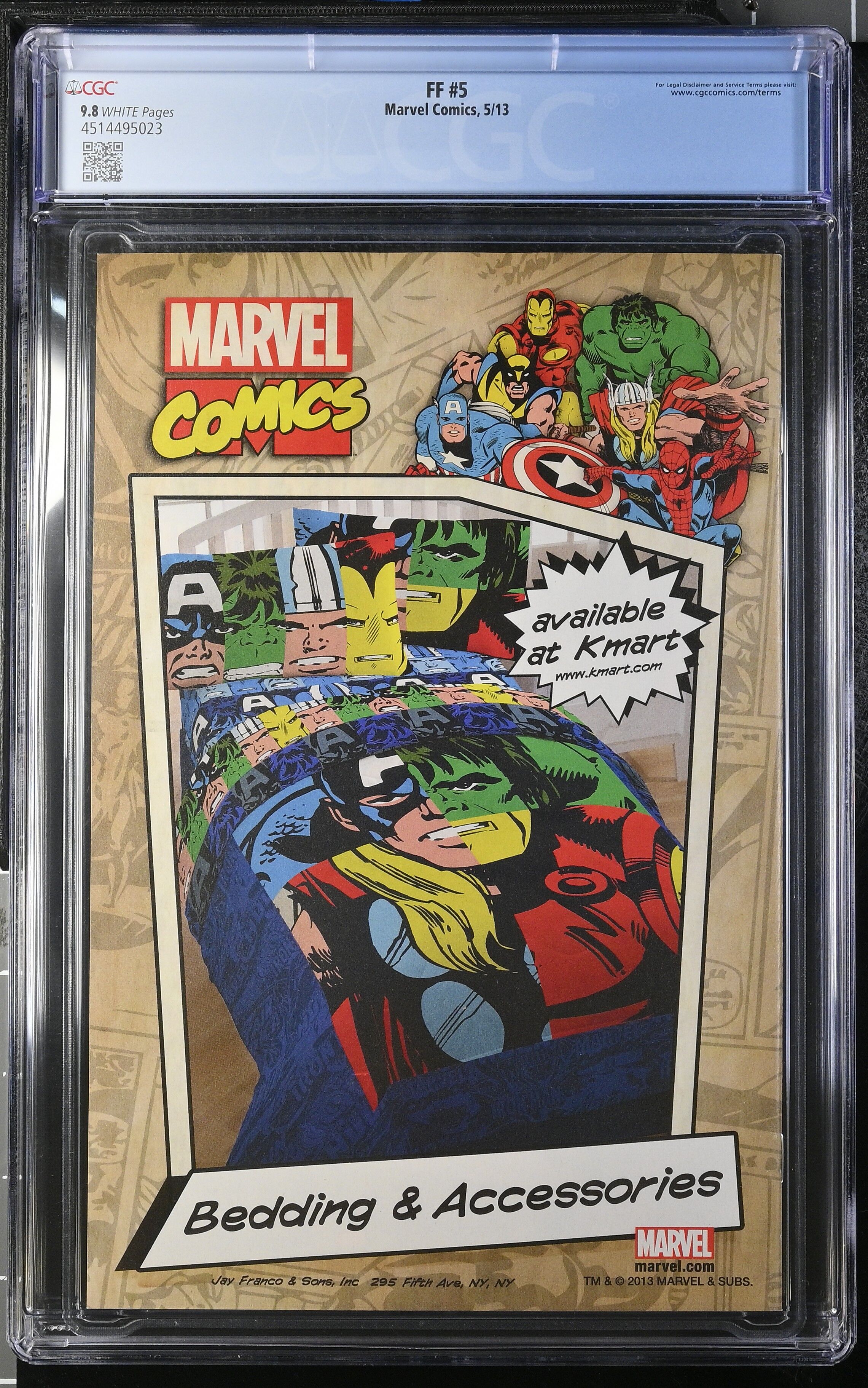 FF #5 CGC 9.8 Top Pop!