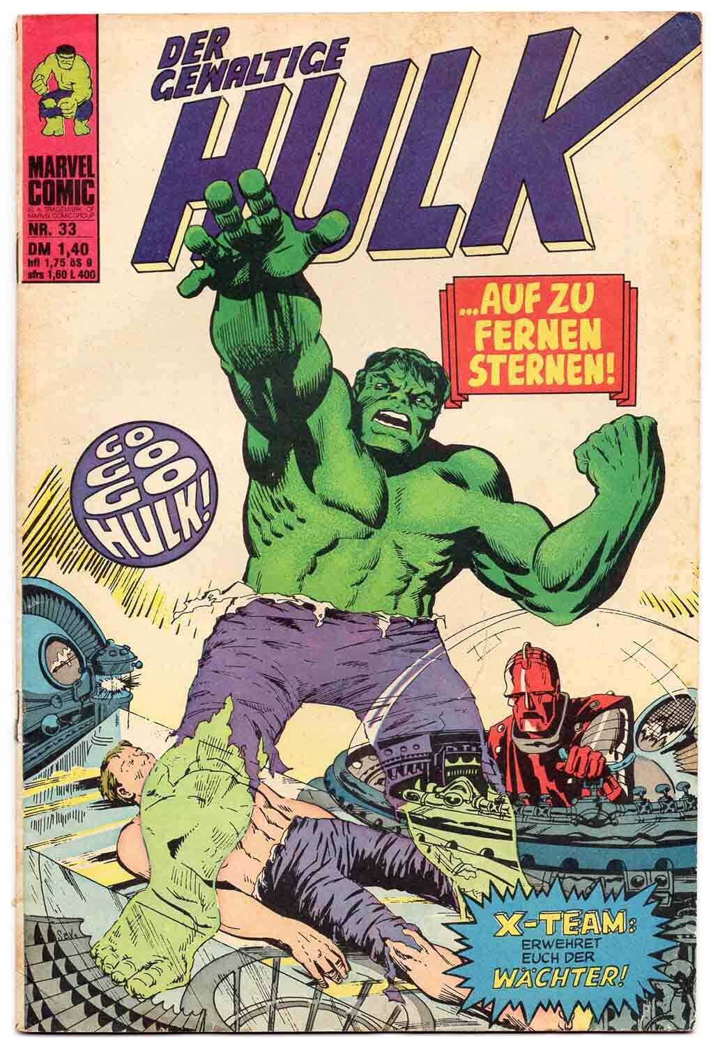 Hulk #33 - Zustand 2-3 Schön