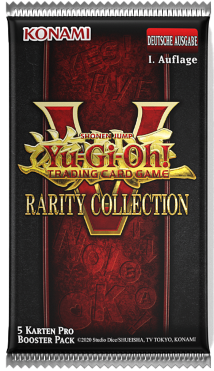 Yu-Gi-Oh! TCG: Rarity Collection V - 1 Booster Pack - DE Yu-Gi-Oh! TCG: Rarity Collection V - 1 Booster Pack - DE