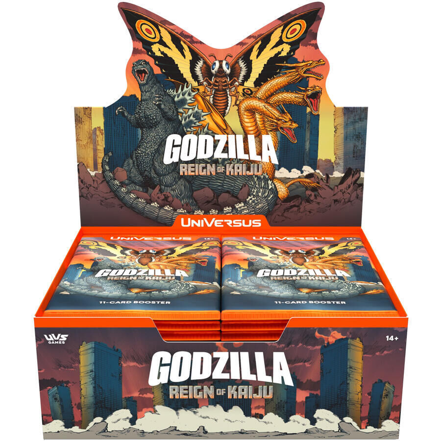 UniVersus CCG: Godzilla - Reign of Kaiju Booster Display (24) - EN UniVersus CCG: Godzilla - Reign of Kaiju Booster Display (24) - EN