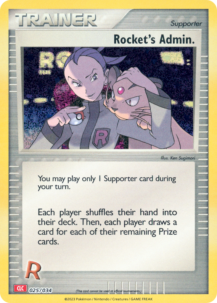 Rocket’s Admin. - 025/34 - EN