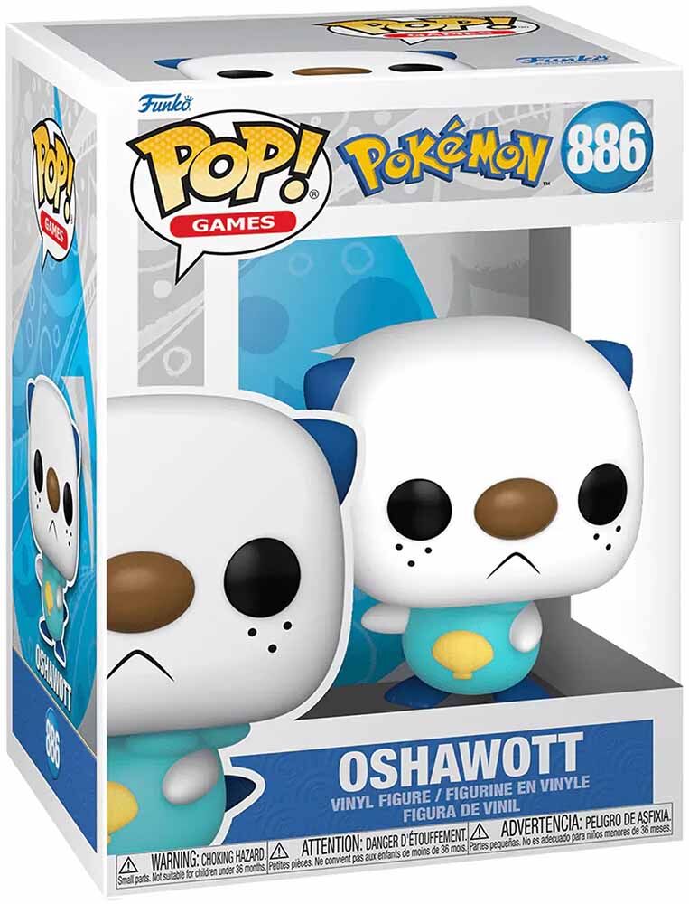 Pokémon Oshawott Funko POP 886 Pokémon Oshawott Funko POP 886