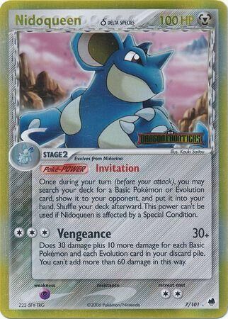 Nidoqueen - 7/101 - Reverse Holo - EN Nidoqueen - 7/101 - Reverse Holo - EN