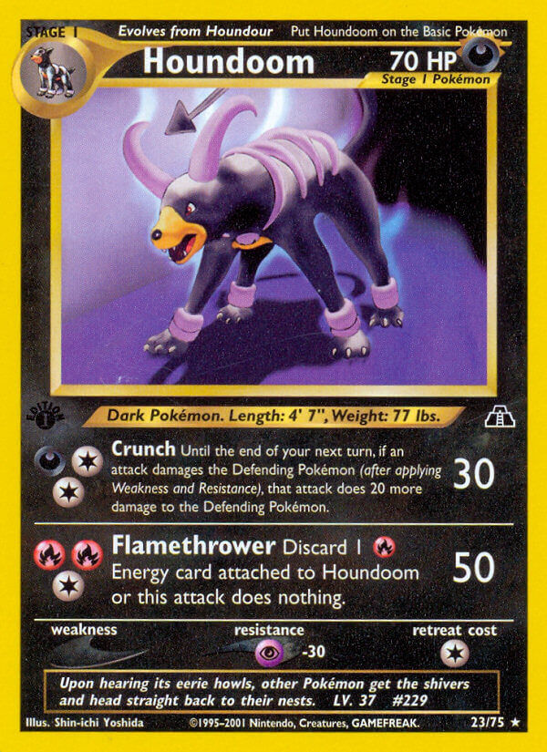 Houndoom - 23/75 - Unlimited - EN Houndoom - 23/75 - Unlimited - EN