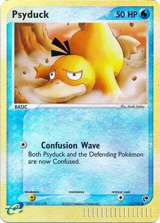 Psyduck - 73/100 - Reverse Holo - EN