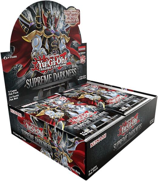 Supreme Darkness Booster Display (24) - 1. Auflage - Yu-Gi-Oh! - EN Supreme Darkness Booster Display (24) - 1. Auflage - Yu-Gi-Oh! - EN