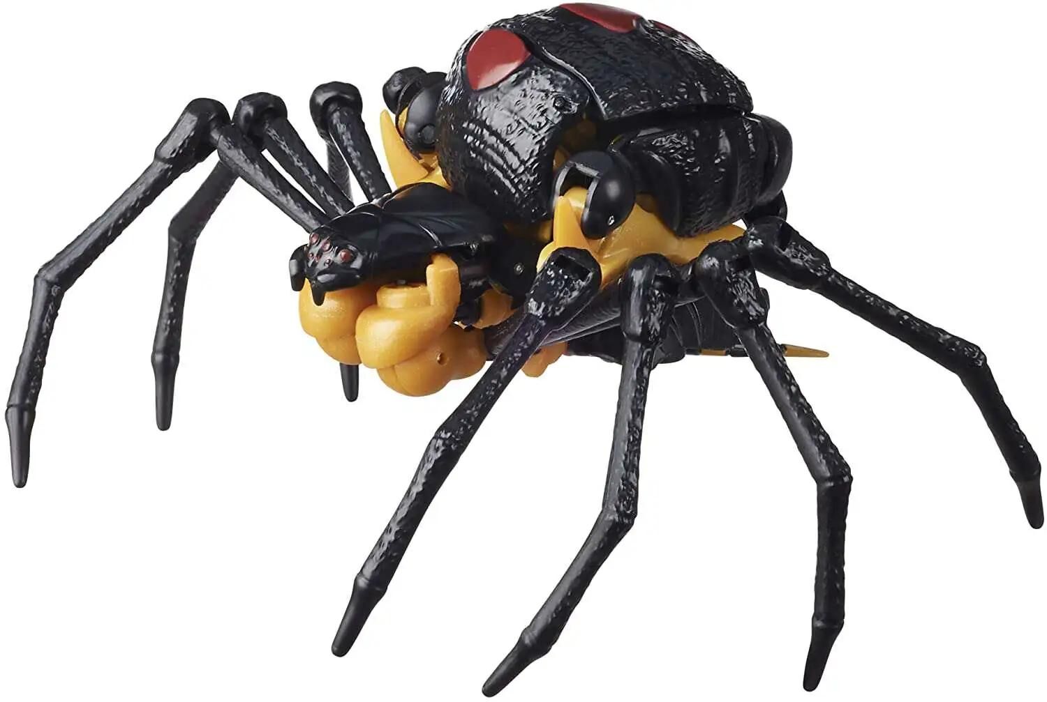 Transformers Generations Kingdom: War for Cybertron Black Arachnia Deluxe Action Figure