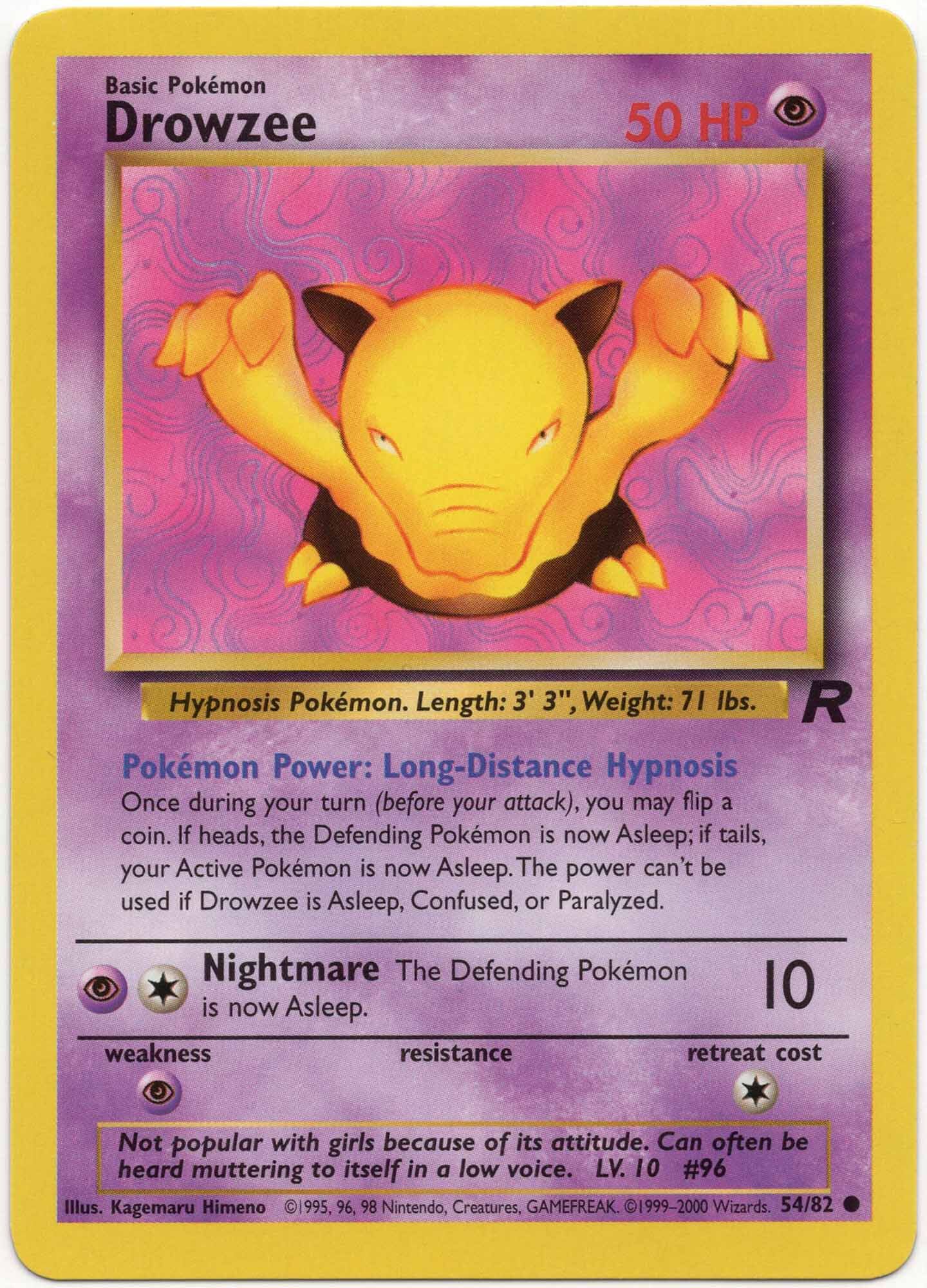 drowzee-54-82-pok-mon-tcg Drowzee - 54/82 - Pokémon TCG
