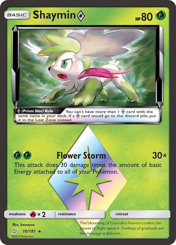 Shaymin Prism Star - 10/181 - EN Shaymin Prism Star - 10/181 - EN