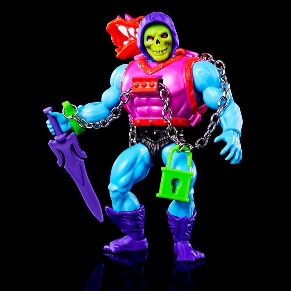Masters of the Universe Origins Deluxe Actionfigur Dragon Blaster Skeletor 14 cm