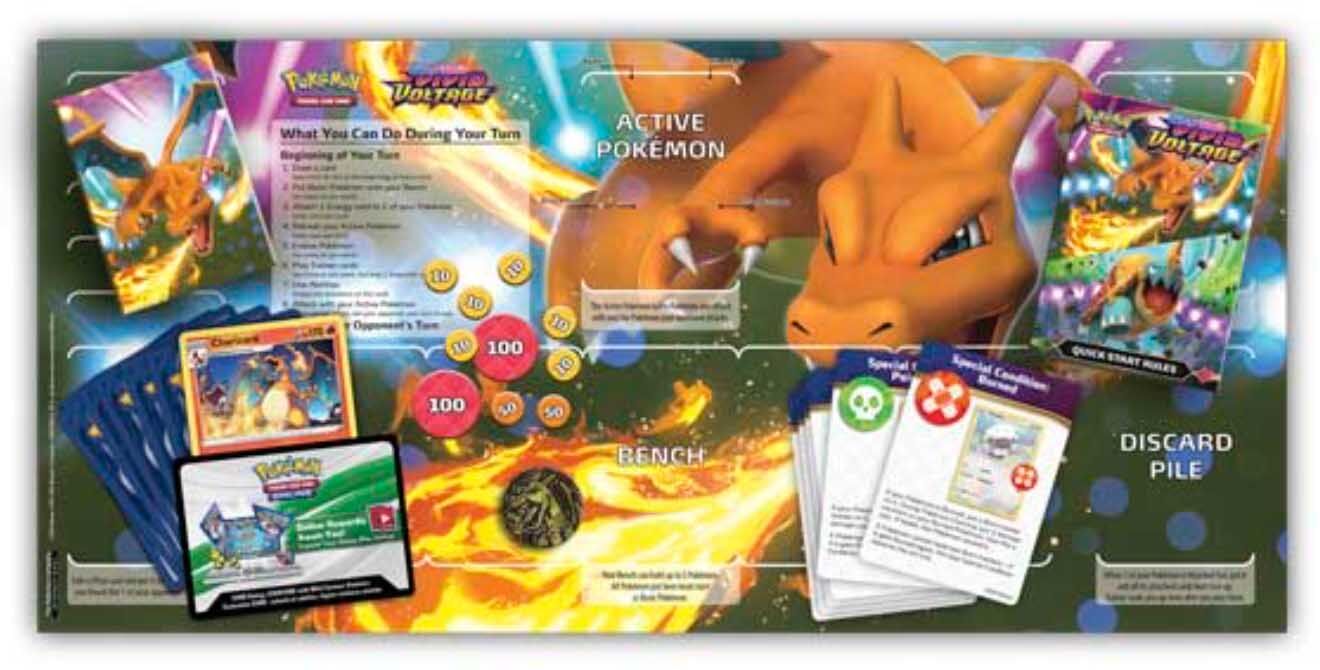 Pokémon Charizard - Vivid Voltage Theme Deck