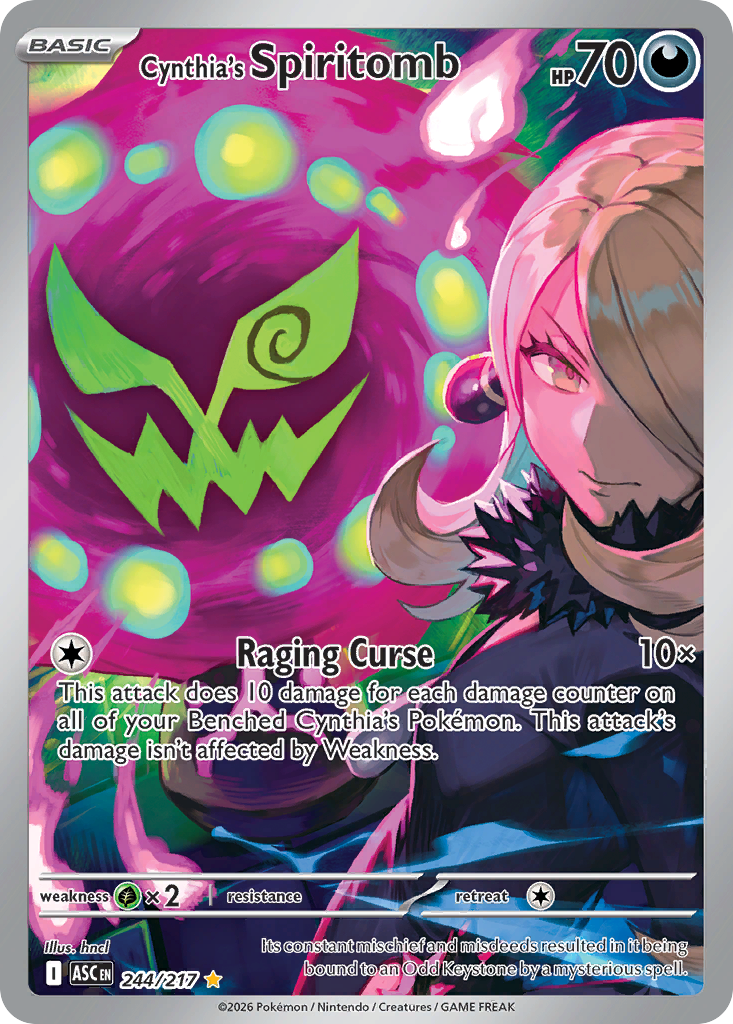 Cynthia’s Spiritomb - 244/217 - EN Cynthia’s Spiritomb - 244/217 - EN