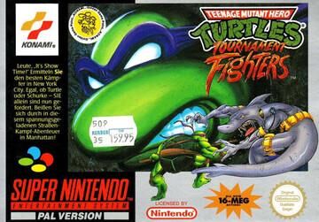 Teenage Mutant Hero Turtles Tournament Fighters - SNES - DE