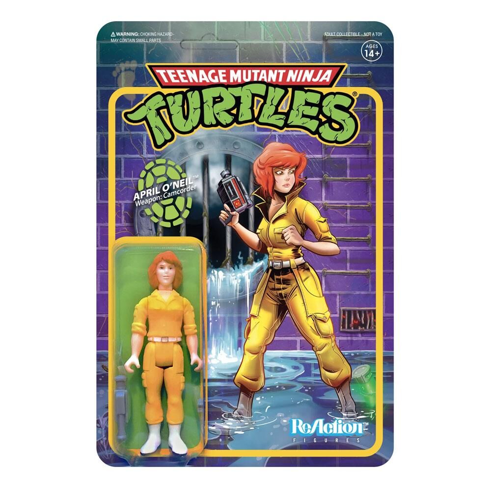 Teenage Mutant Ninja Turtles ReAction Actionfigur April ONeil 10 cm