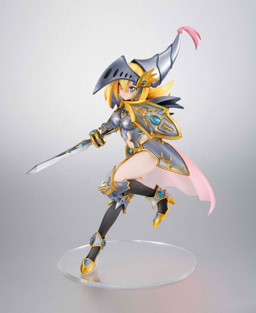 Yu-Gi-Oh! Duel Monsters Monsters Chronicle Art Works PVC Statue Dark Magician Girl The Dragon Knight 22cm