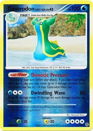 Gastrodon East Sea - 8/132 - Reverse Holo - EN