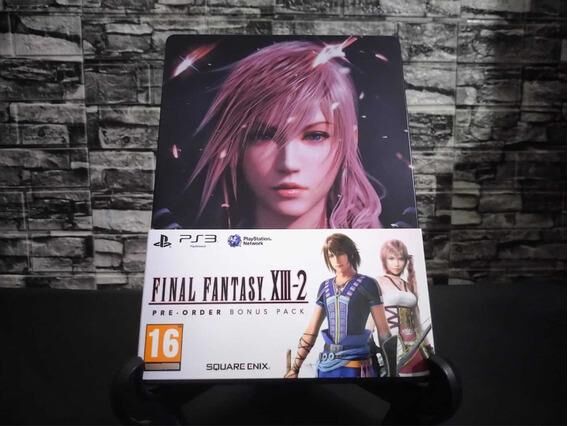 Final Fantasy XIII-2 [Pre-Order Bonus Pack Steelbook] - OVP - PS3