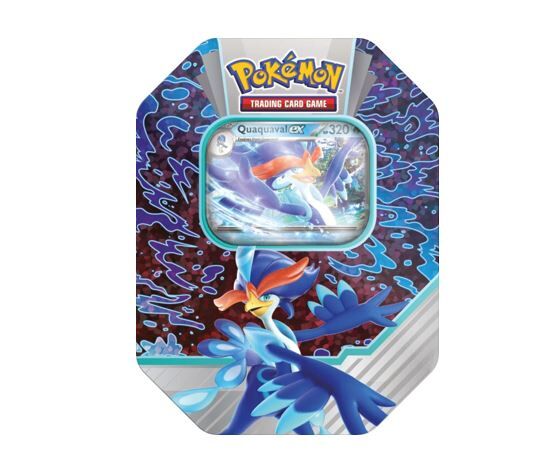 Pokémon TCG: Paldea Partner Quaquaval ex Tin - EN