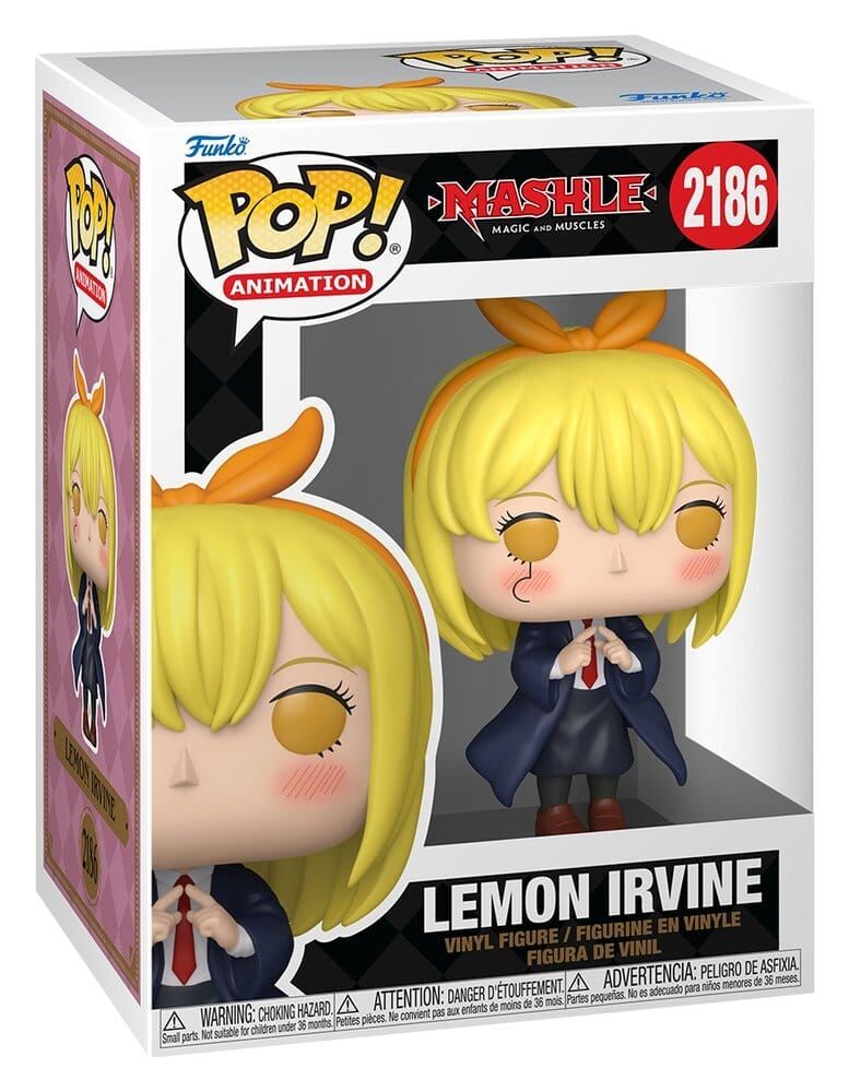 Mashle POP! #2186 Animation Vinyl Figur Lemon Irvine 9 cm