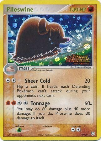 Piloswine - 13/109 - Reverse Holo - EN