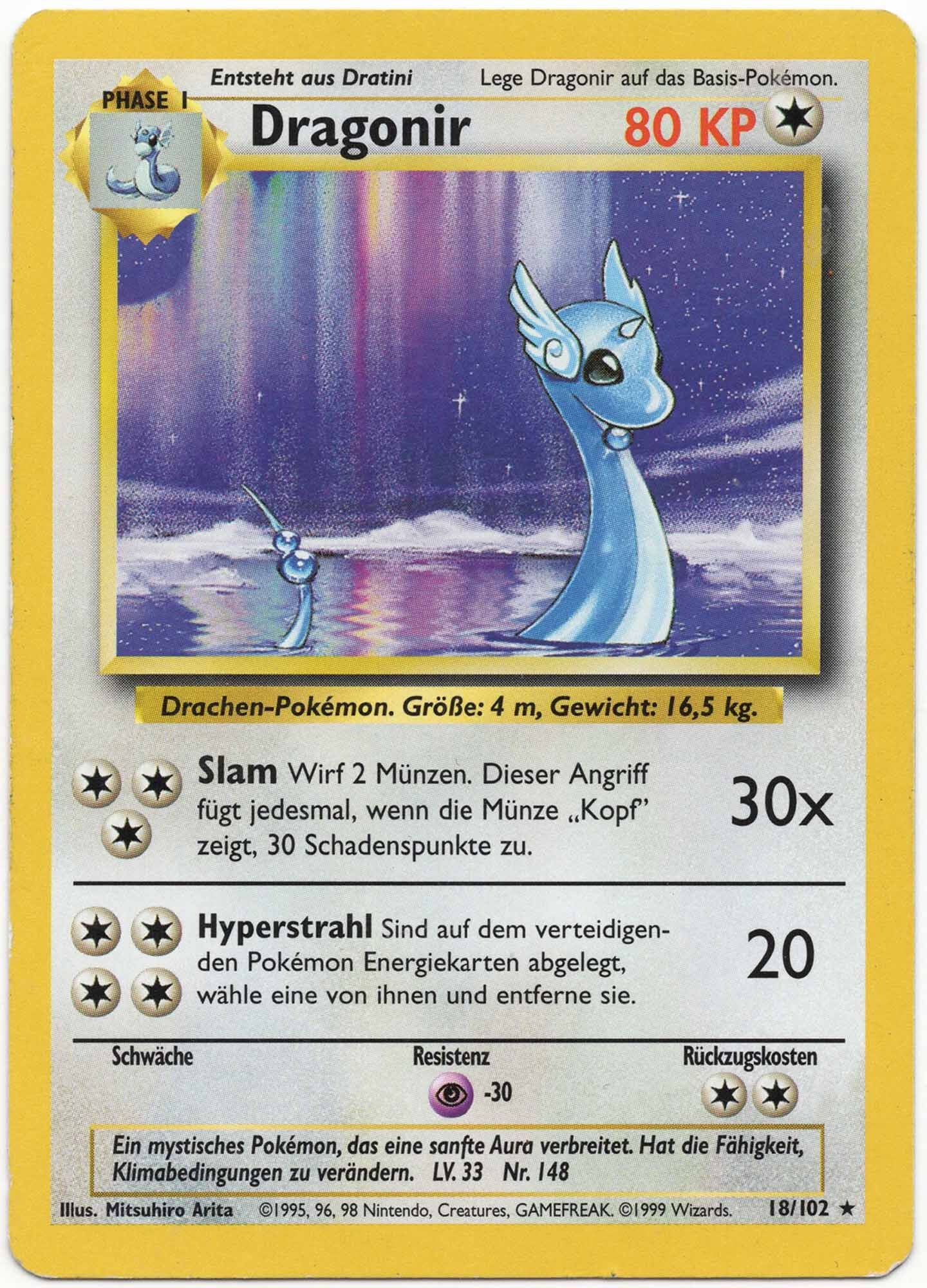 dragonir-18-102-pokemon-tcg-moderately-played Dragonir - 18/102 - Pokémon TCG - Moderately Played