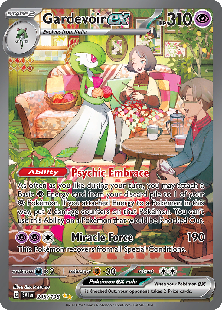 Gardevoir ex - 245/198 - EN