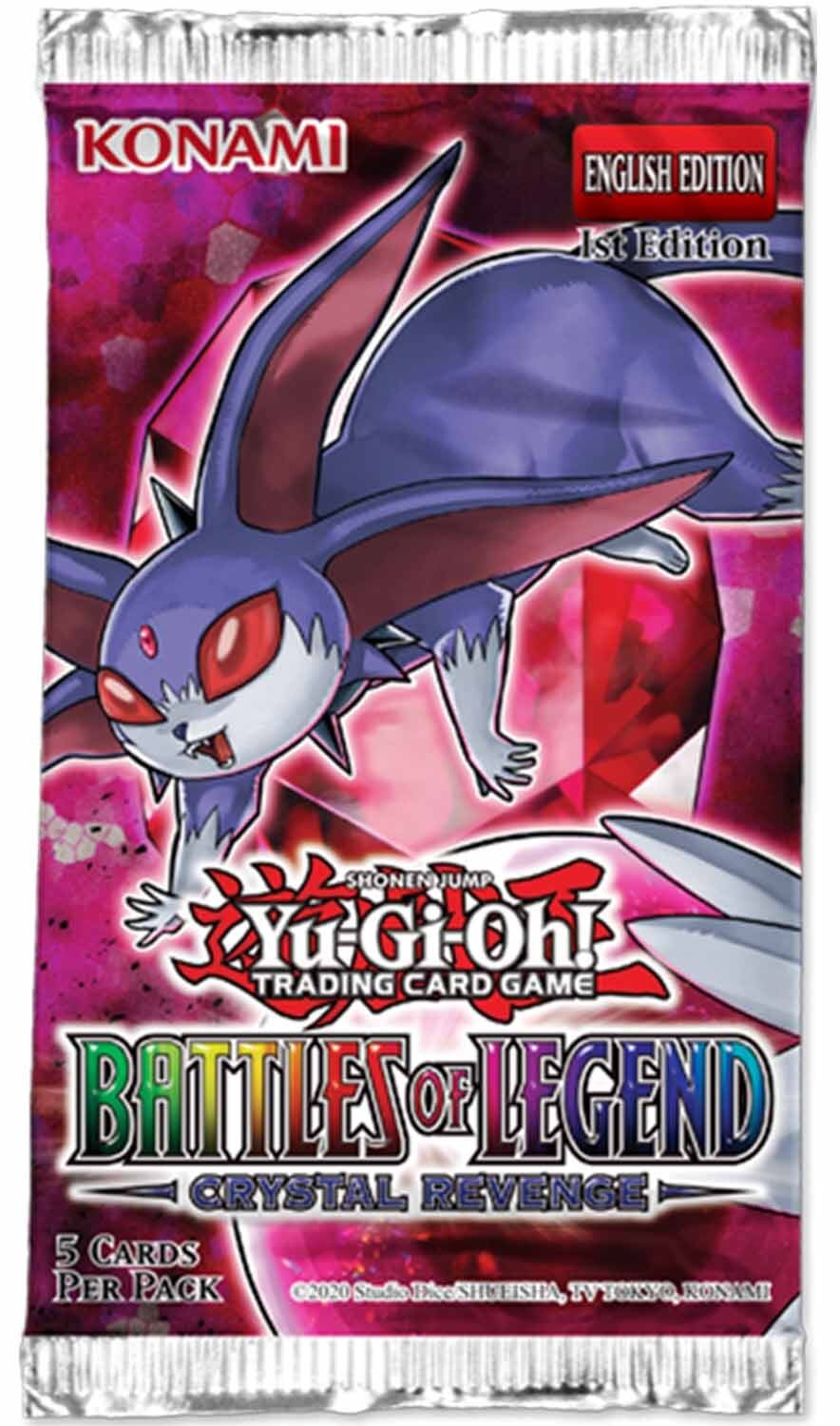 Battles of Legend - Crystal Revenge Booster Display (24) - 1. Auflage - Yu-Gi-Oh! - EN